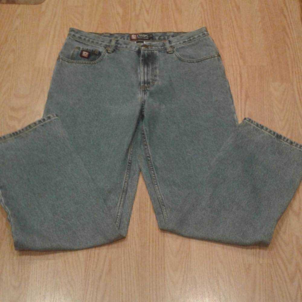 Men's jeans.